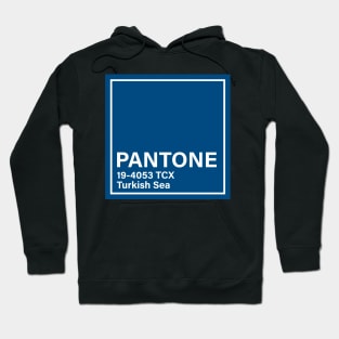 pantone 19-4053 TCX Turkish Sea Hoodie